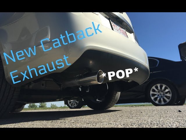 Installing My Trubendz 2.5" Catback Exhaust On My Chevy Cruze! (Cold Start & Drive By)