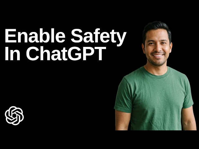 How To Enable Safety In ChatGPT (Easy Guide)