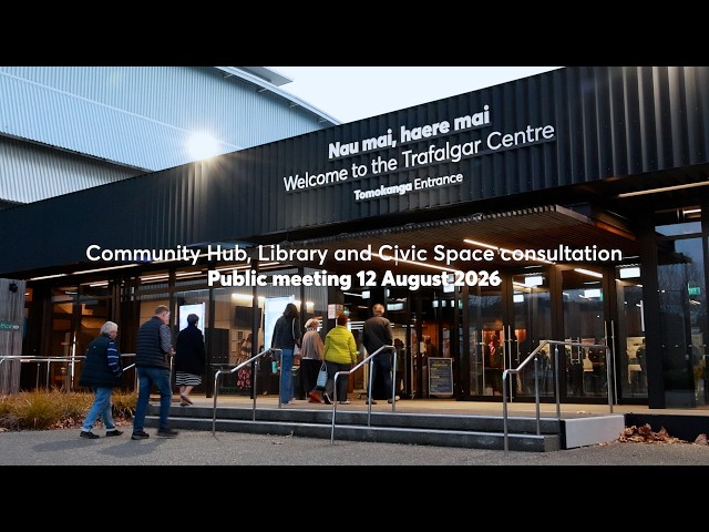 Community Hub, Library and Civic Space public information meeting, 12 August 2026