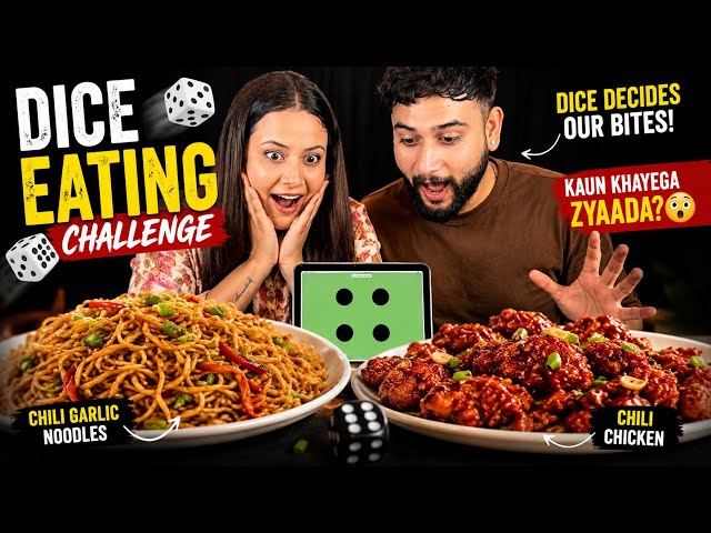 Noodles 🍜 & Lemon chicken Eating Challenge 🤩!