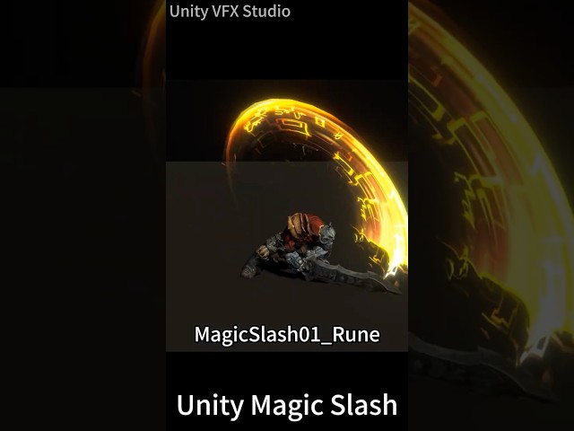 Unity Game VFX - Magic Slash    #gamevfx