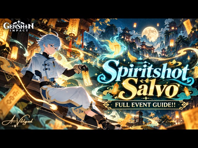 Spiritshot Salvo Full Event Guide!! Genshin Impact Event!