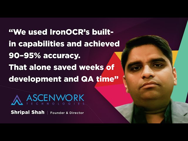 Customer Highlight : AscenWork Technologies