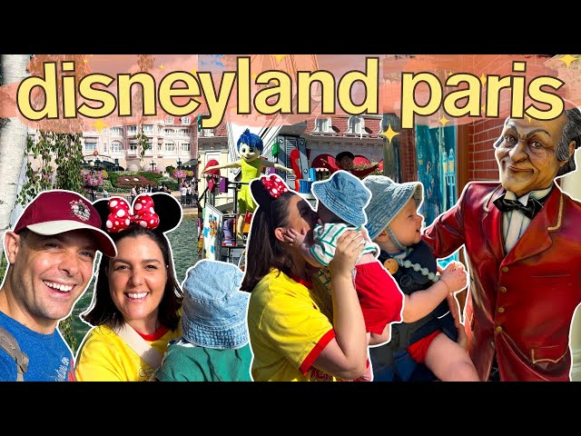 OUR BABY'S FIRST DAY AT DISNEYLAND PARIS! 🥹✨ VLOG