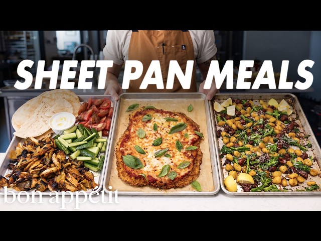 Our 3 Favorite Sheet Pan Recipes | Made in House | Bon Appétit