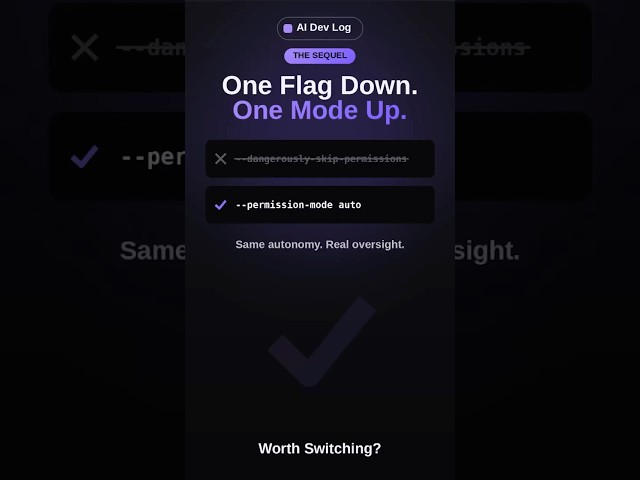 🤖 The Safer Way to Skip Permissions @AIDevLogYT