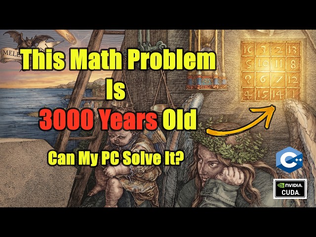 Solving a 3,000-Year-Old Math Problem (C++ & CUDA Tutorial)