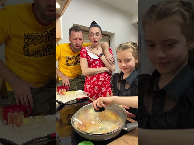 Her first pasta dish surprised us all #easyrecipe #familycooking