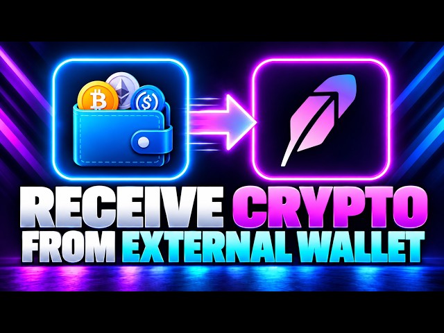 How To Receive Crypto From an External Wallet to Robinhood Wallet - Transfer Tutorial