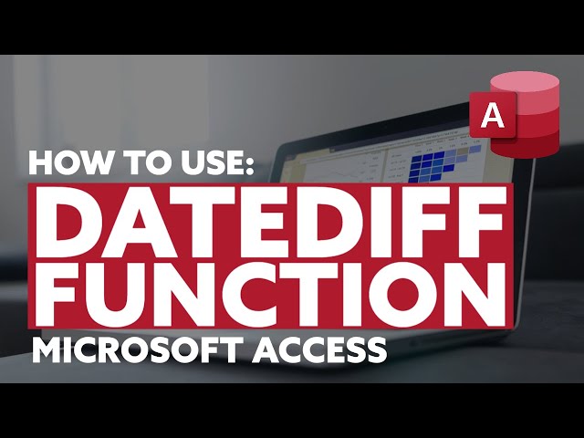 Number of Days Between Two Dates - DATEDIFF Function - Microsoft Access - Query - Calculated Fields