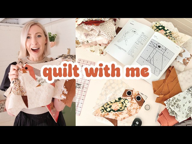 This Quilt is Way Too Much Fun (Sewing a Retro Aussie Animal Quilt - Part 2) | COSY SEWING VLOG