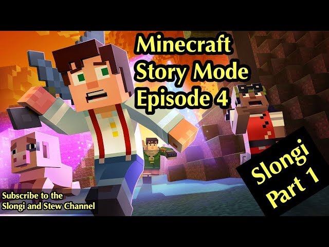 HDR10 -Minecraft Story Mode - Episode 4 - Clip 01 - Slongi Play through