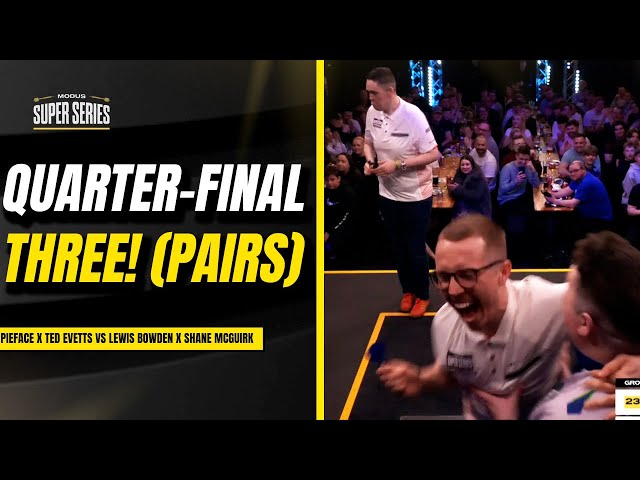 PieFace x Ted Evetts 🆚 Lewis Bowden x Shane McGuirk | Full Match
