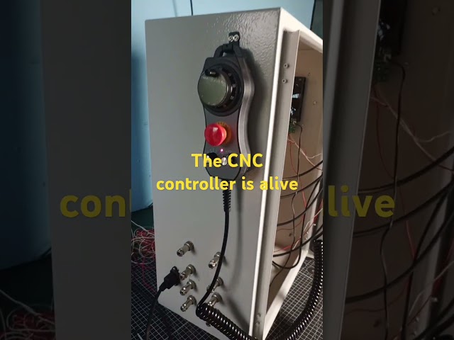 DIY CNC controller is alive