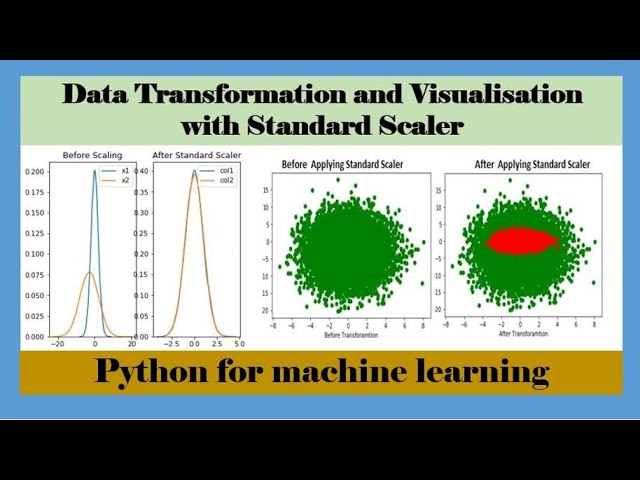 Data Transformation and Visualisation with Standard Scaler | Machine Learning