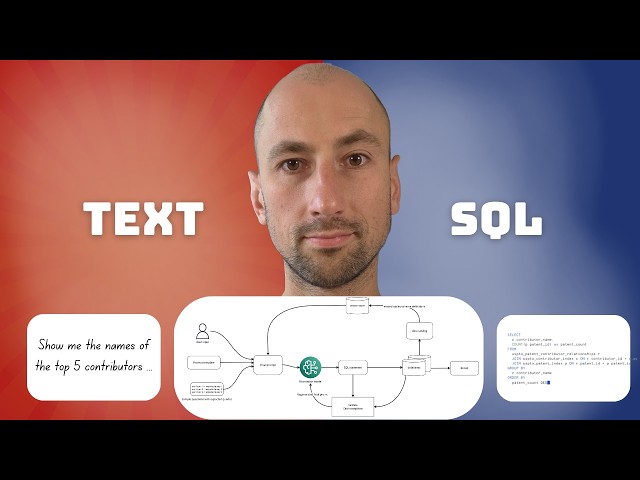 LLM for data analytics: text-to-sql 3 architecture patterns