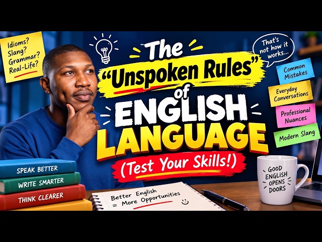 🧠📚 The Unspoken Rules of English Language | Test Your Skills!