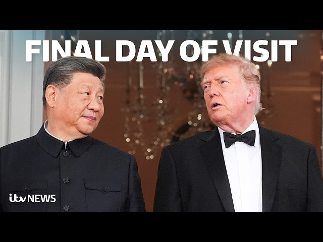 Watch live as Donald Trump and Xi Jinping meet for final day of state visit