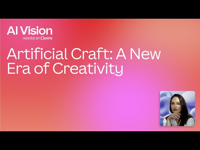 Artificial Craft: A New Era of Creativity - AI Vision Sydney