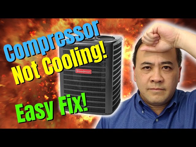 GOODMAN compressor NOT working, NOT cooling! Easy $15 Fix!