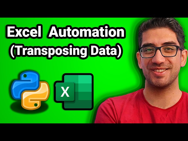 Stop Manually Transposing in Excel! Use Python Instead