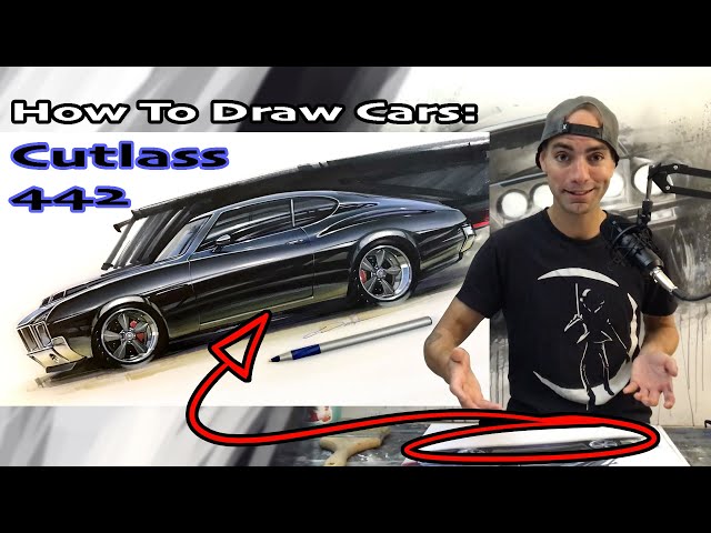 The Art of Ink & Airbrush: Cutlass 442