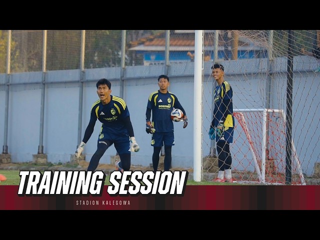 Melatih Reaksi dan Koordinasi di bawah Mistar gawang | Training Session