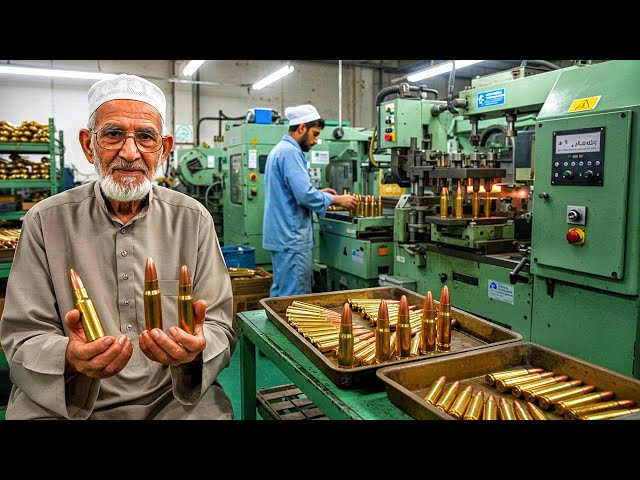 How Hundreds of 9mm Ammo Bullets Are Manufactured - Amazing Production Process |