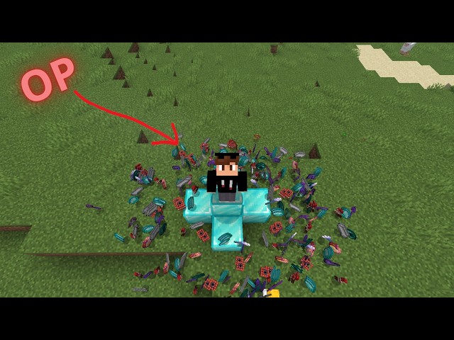 Minecraft mas quando eu pulo eu ganho itens OPS!!!
