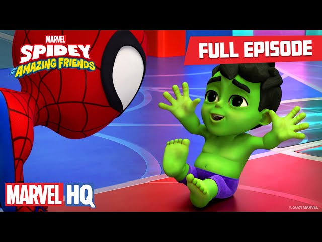 Li'l Hulk | Full Episode | Spidey and His Amazing Friends | @disneyjr @MarvelHQ
