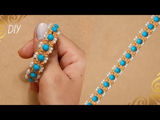 😍Looks AESTHETIC 🔥 Let's CREATE Your Own Bracelet | Easy DIY |Knotwithpriyanshi554 