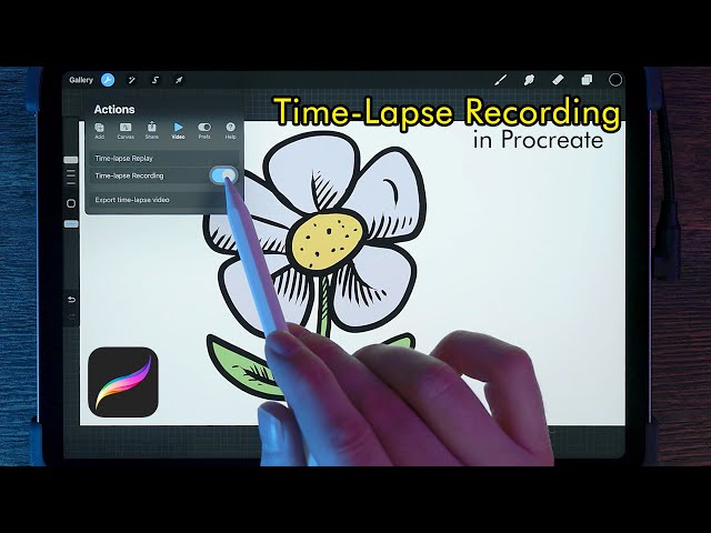 Want to Share Your Art? Master Procreate Time-Lapse Recording (Procreate Tutorial)