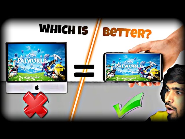 WHICH IS BETTER MOBILEVSPC 🤔(EXPENSIVE) || Palworld Gameplay || part1 ❤️📹