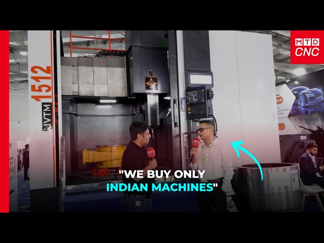 Not one machine on this shop floor is from outside India.