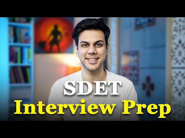 Want to Crack SDET Interviews in 90 Days Watch This    #techwithjatin #sdet