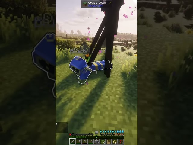 Enderman hit & run #minecraft
