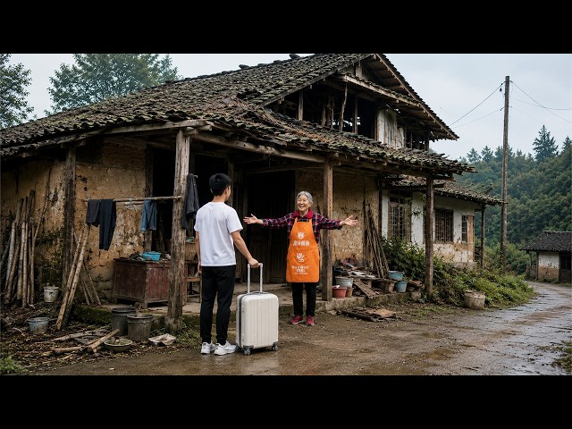 Witnessing Grandma in Leaky House, He Spent All Money to Refurbish and Live With Grandmother