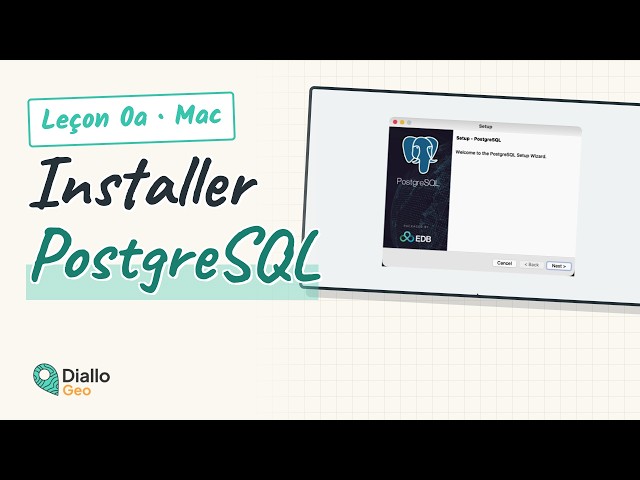 Installer PostgreSQL sur Mac et charger la base d'entraînement | SQL sur PostgreSQL, leçon 0a