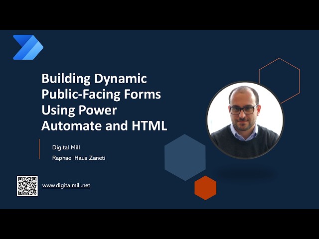 Building Dynamic Public Facing Forms Using Power Automate and HTML