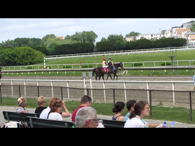 Suffolk Downs in HD - Exterior Seating Area View