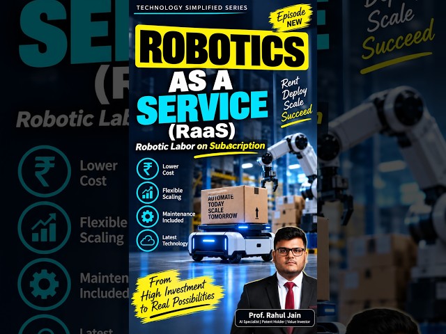 Robotics as a Service (RaaS) | The Future of Robotic Labor Explained
