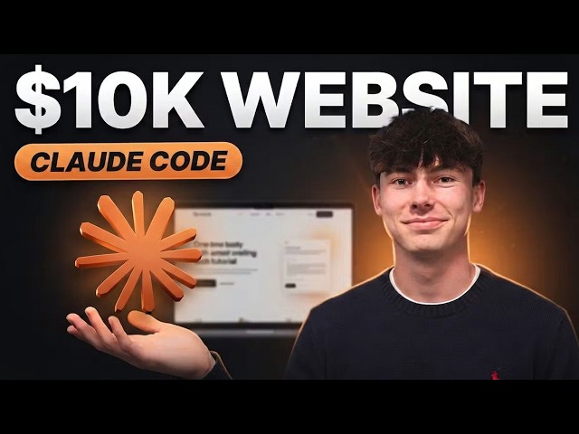 How to Build a BEAUTIFUL Website using Claude Code (Claude Masterclass)