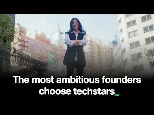 The world's most ambitious founders choose Techstars.