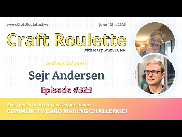Craft Roulette Episode #323 featuring Sejr Andersen (@SejrAndersen)