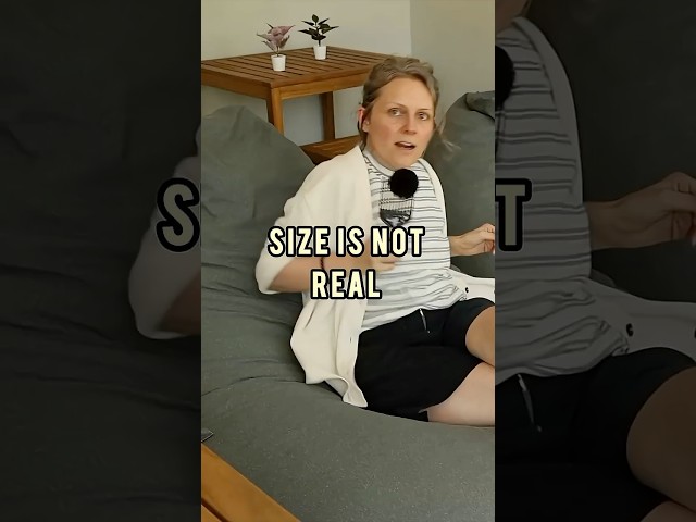 Why wearing bigger clothes doesn’t make you look bigger.