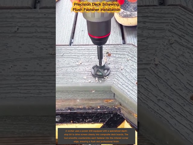 : The Secret Tool for Perfectly Flush Deck Screws Every Single Time!