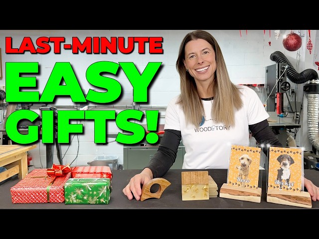 3 EASY Scrap WOOD Christmas Gifts // DIY Woodworking