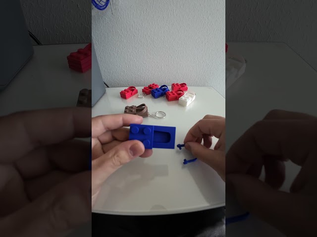 3d printed lego crocs shoose as  keychain  #3dprinted #legocrocs #crocs3dprinted
