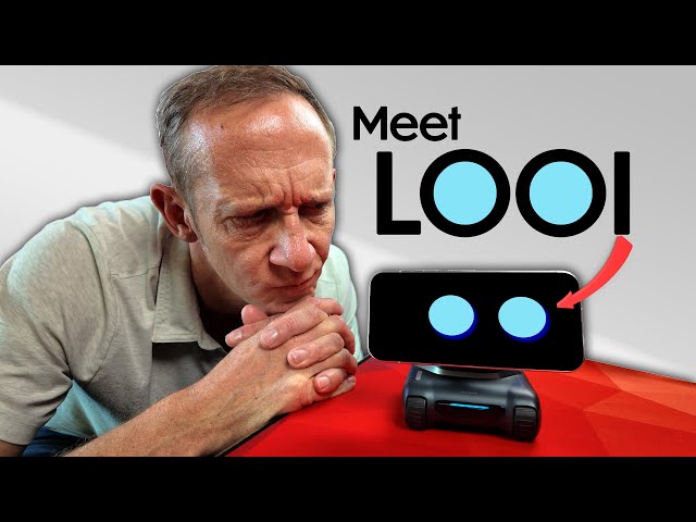 My Pixel 10 Now Rolls Like a Robot (LOOI Robot)