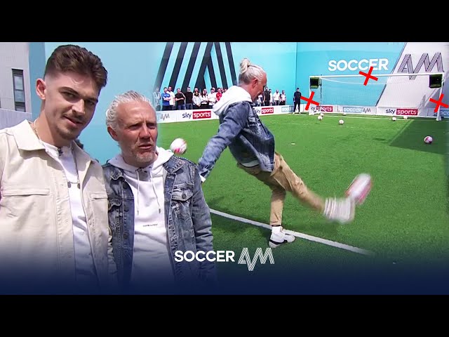 Hit the post, the bar, the post! | Declan Rice Challenge  | Jimmy Bullard vs Hero Fiennes Tiffin